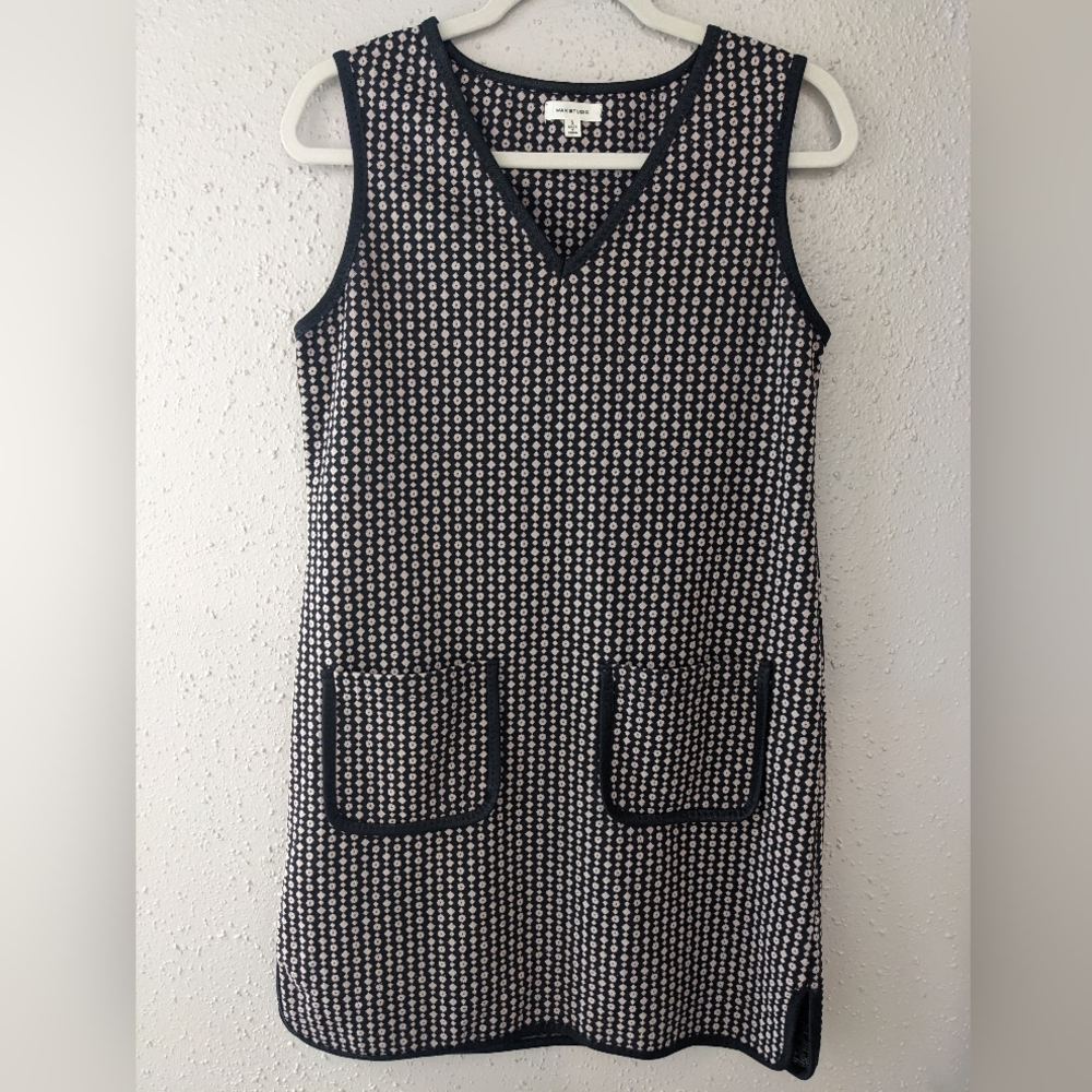 Max Studio Retro Patterned Sheath Dress - Picture 5 of 14